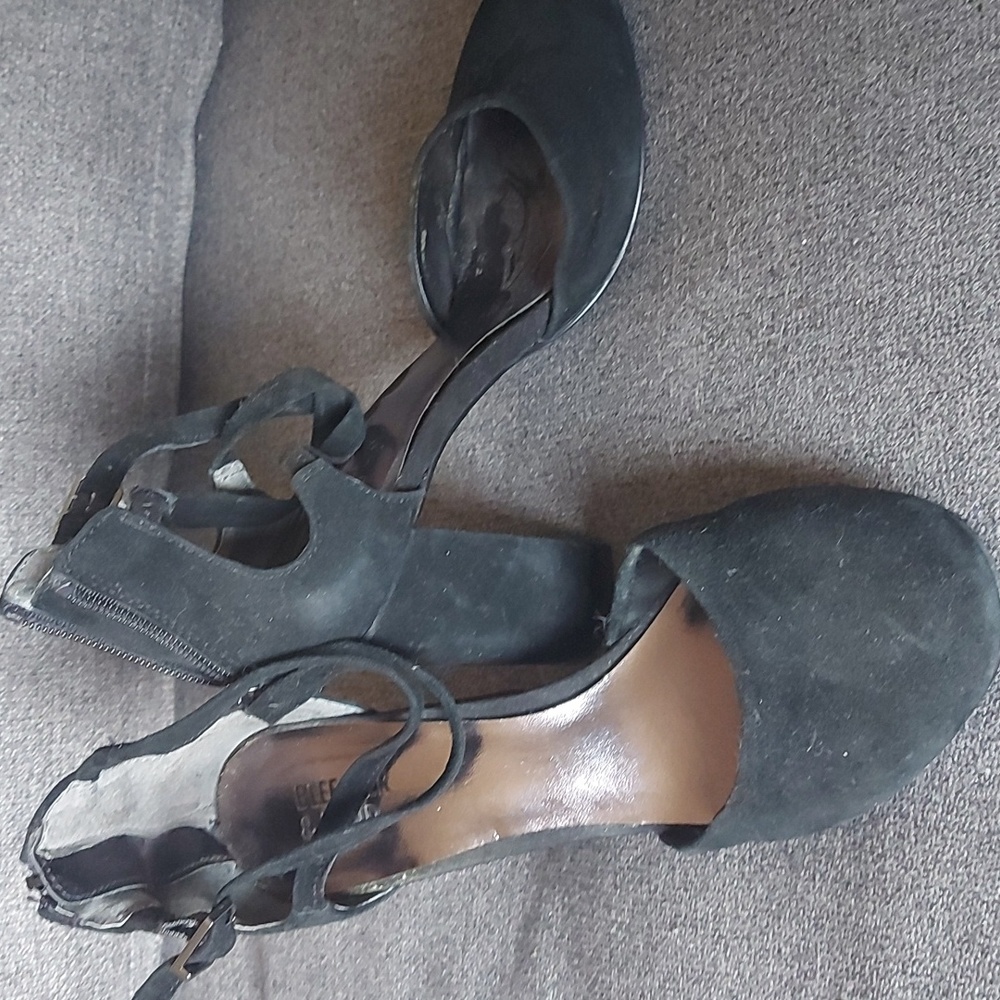Bleecker and bond black heels